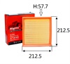 <b>VAG:</b> 027 129 620<br/><b>VAG:</b> 027 129 620<br/><b>HIGHFIL FILTERS:</b> C26111<br/>